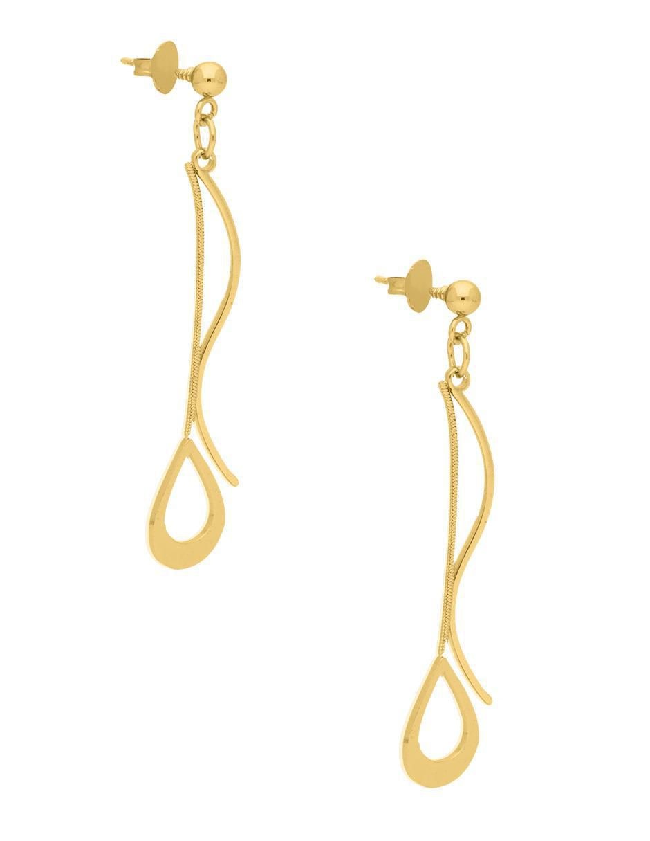 Aretes con acabado brillante 3