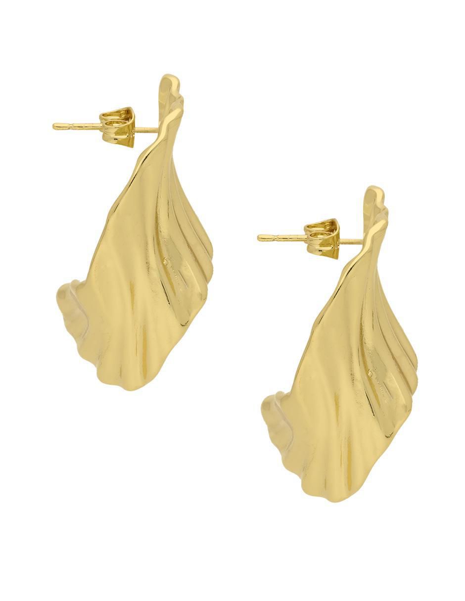 Aretes circulares con acabado brillante 2