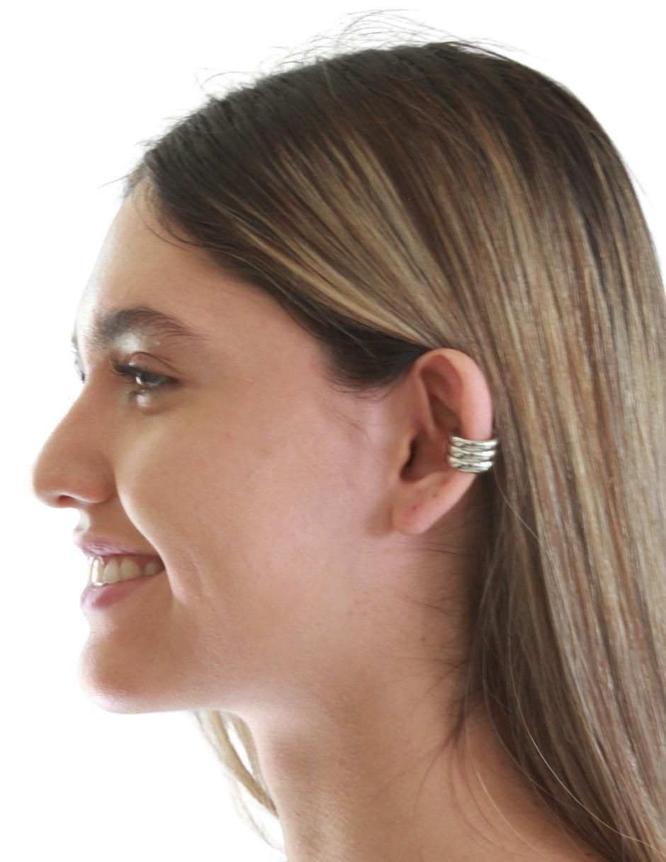 Aretes circulares con acabado brillante 5