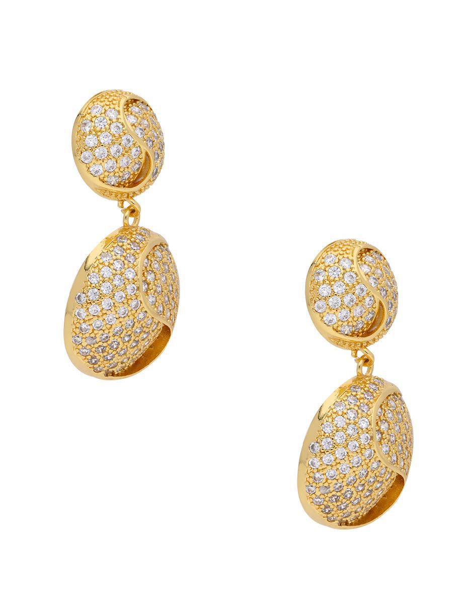 Aretes circulares con acabado brillante 3