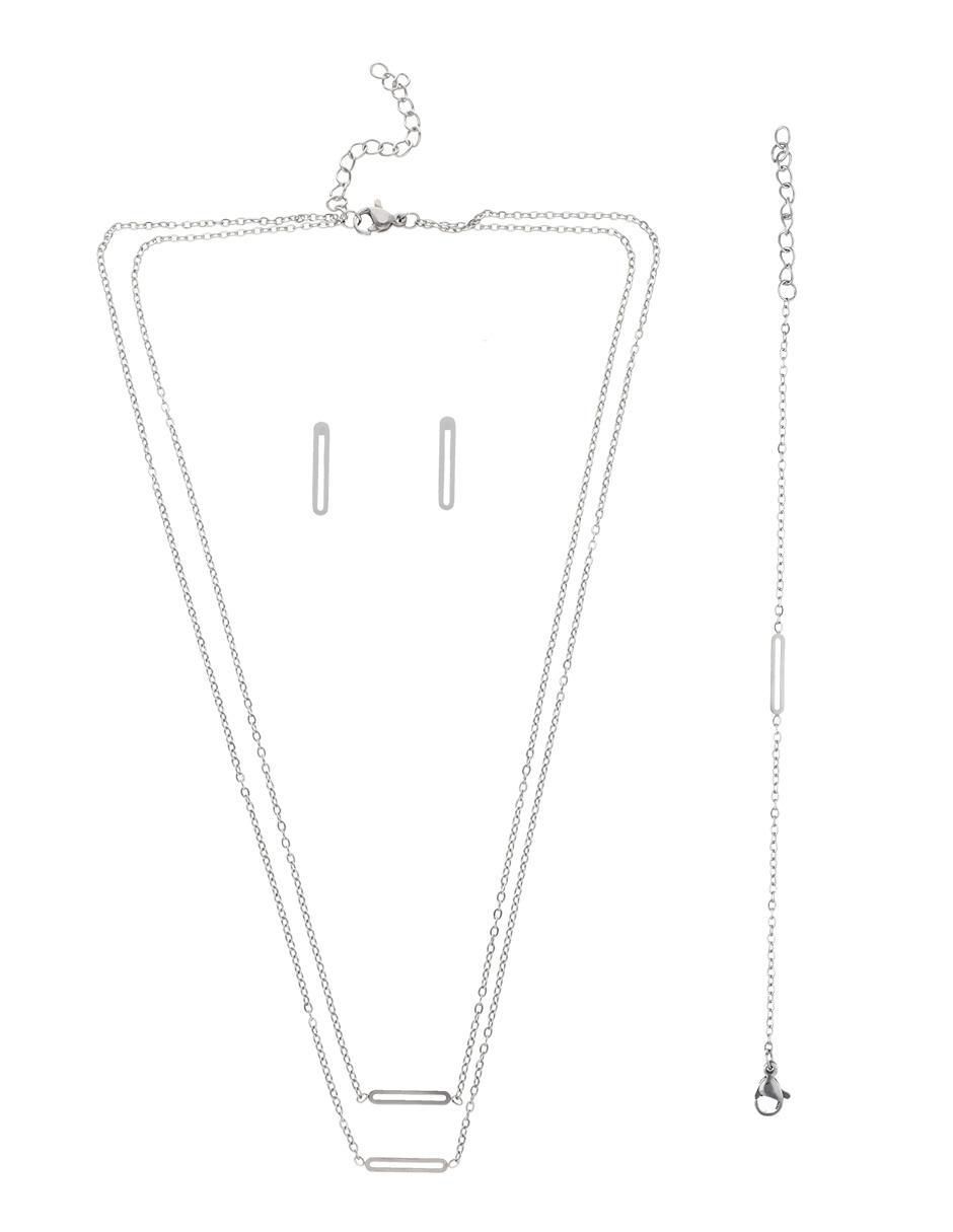 Aretes, collar y pulsera 1