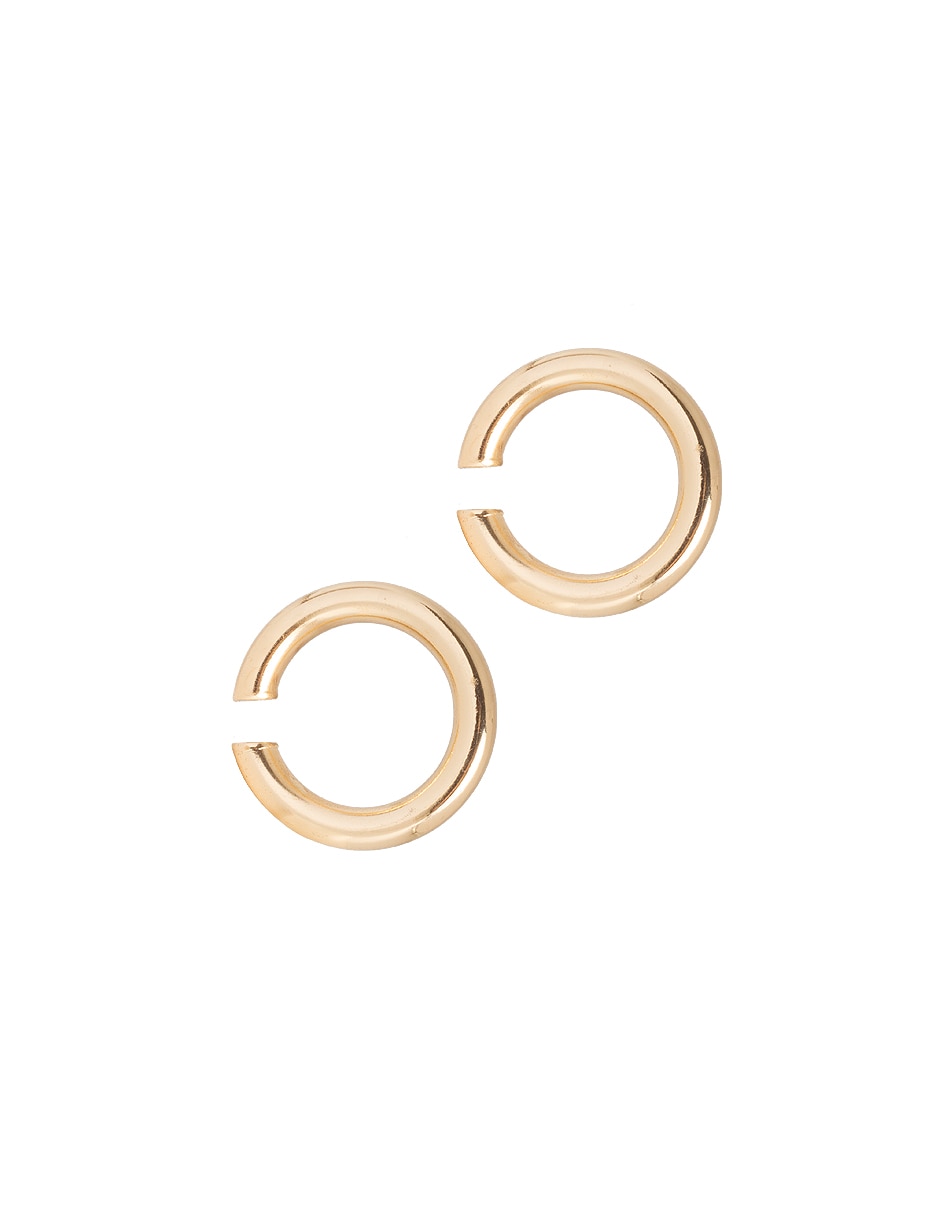 Aretes circulares con acabado lustre 4