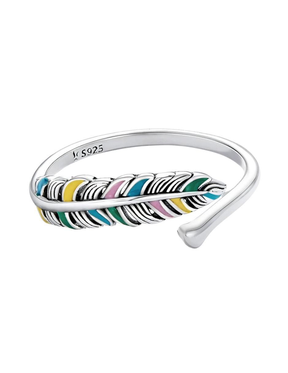 Anillo Nature P 925 de plata brillante 3