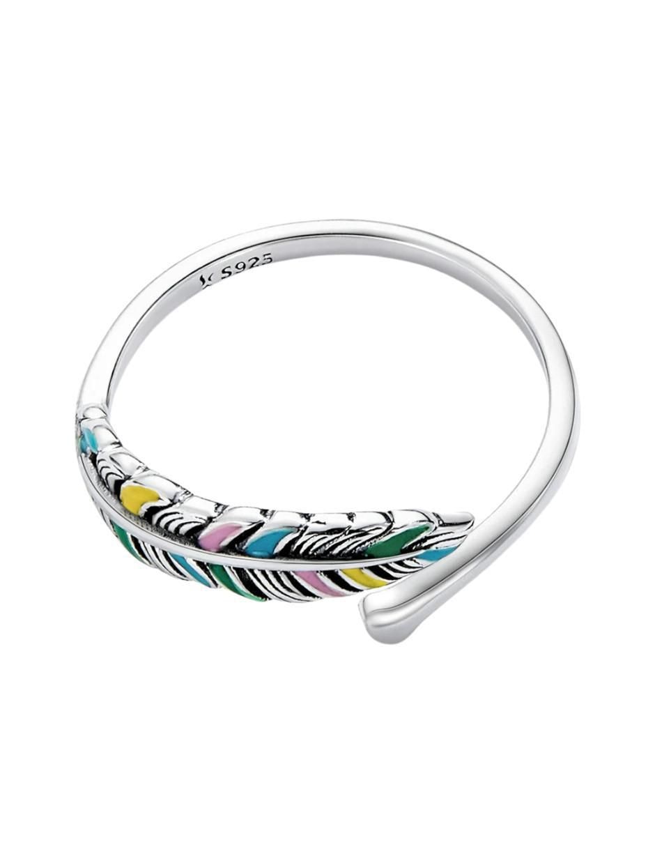 Anillo Nature P 925 de plata brillante 4