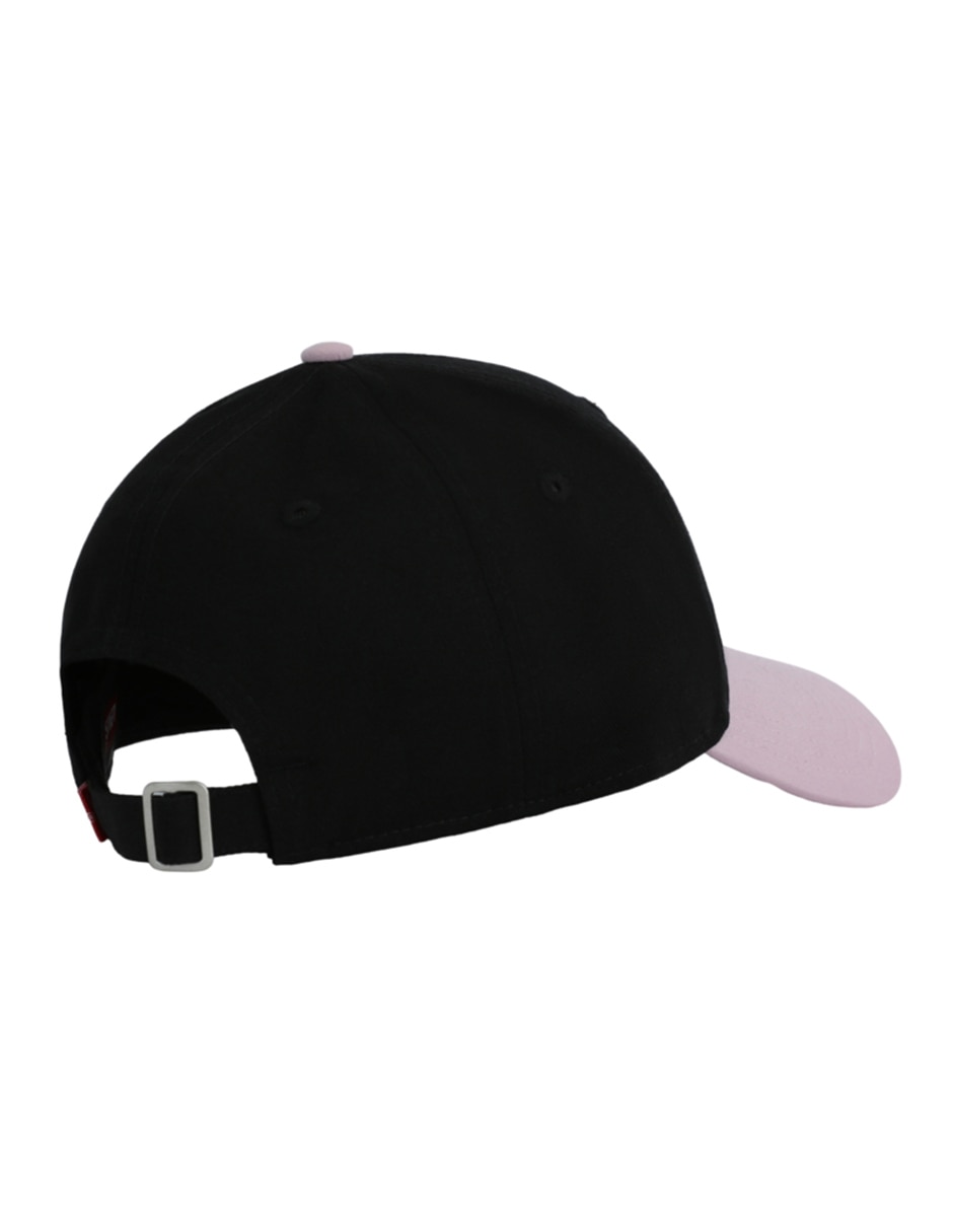 Gorra con visera curva hebilla para mujer 4
