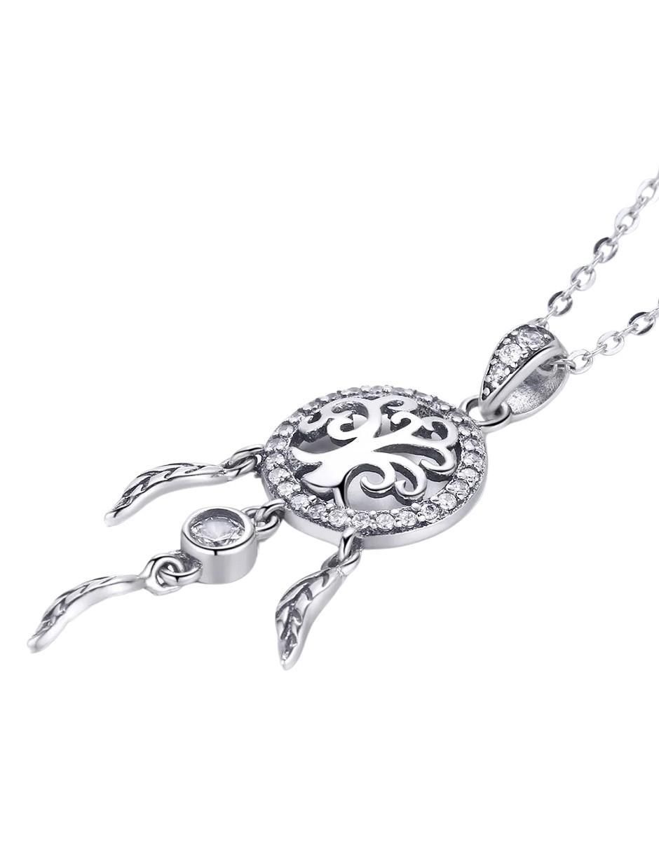 Collar de atrapasueños Beauty de plata 3