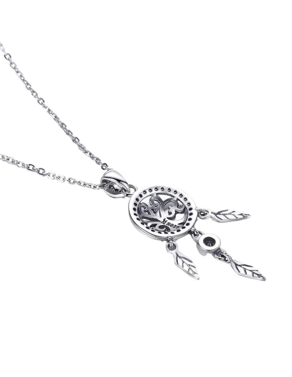 Collar de atrapasueños Beauty de plata 4