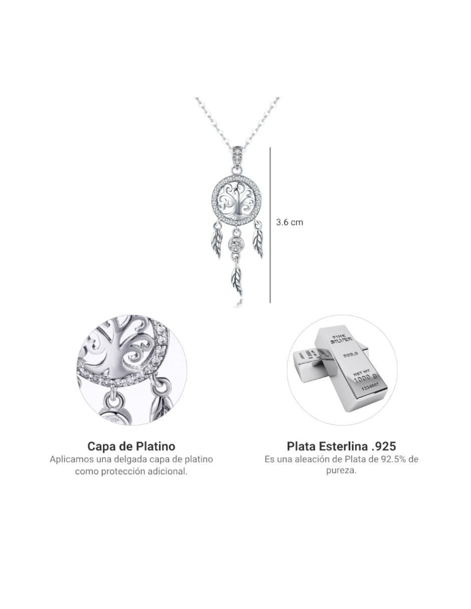 Collar de atrapasueños Beauty de plata 5