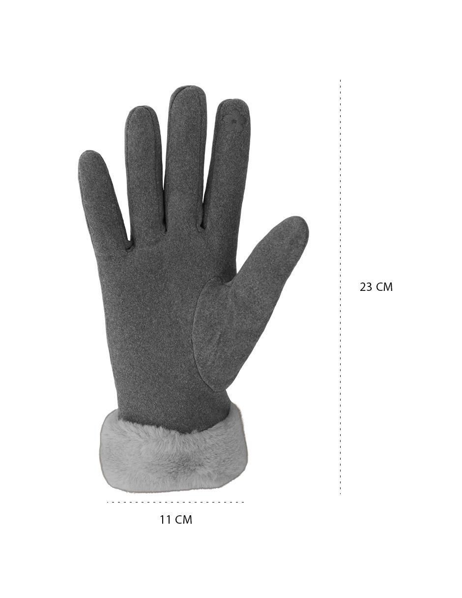 "guantes de invierno" clepsidra "de" poliéster "para" mujer
