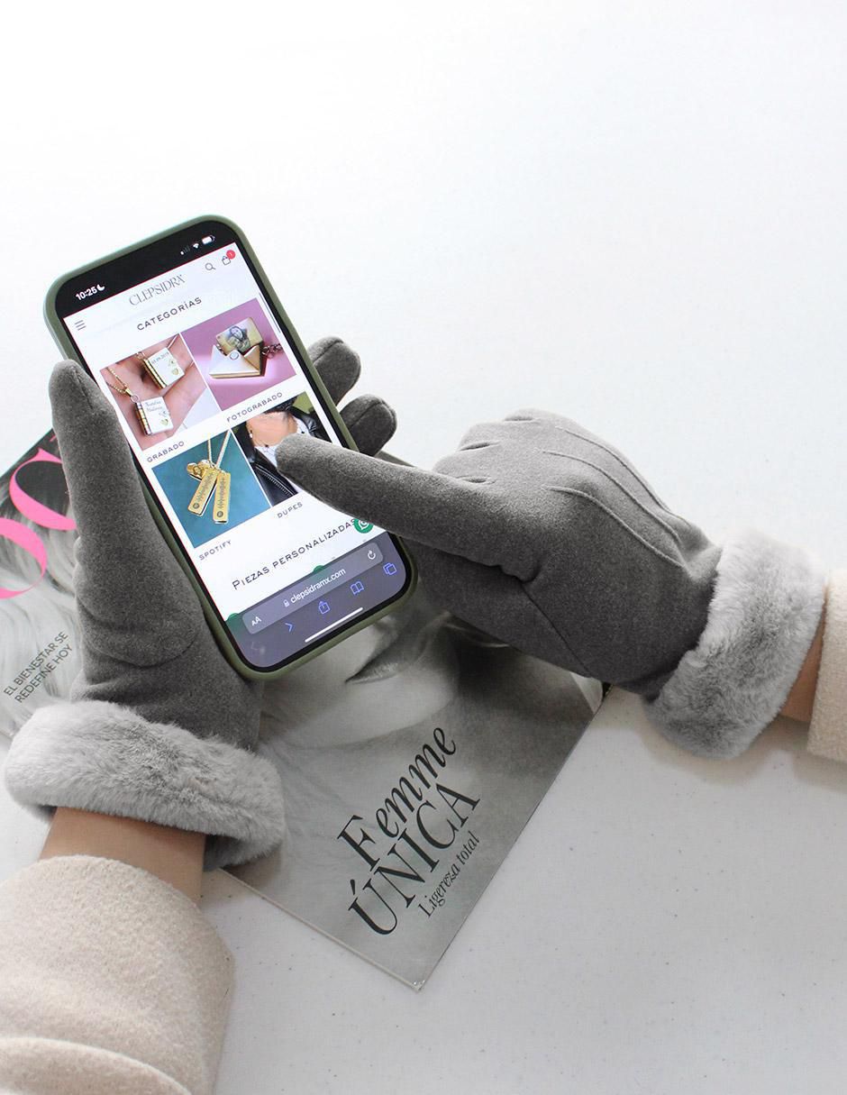 "guantes de invierno" clepsidra "de" poliéster "para" mujer