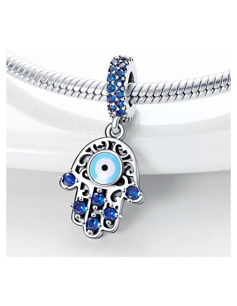 Charm de mano Pinky Fashion de plata P 925 zirconia 2