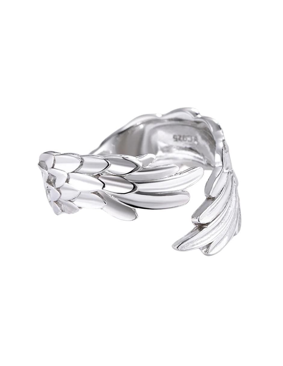 Anillo de ángel Beauty P 925 de plata brillante
