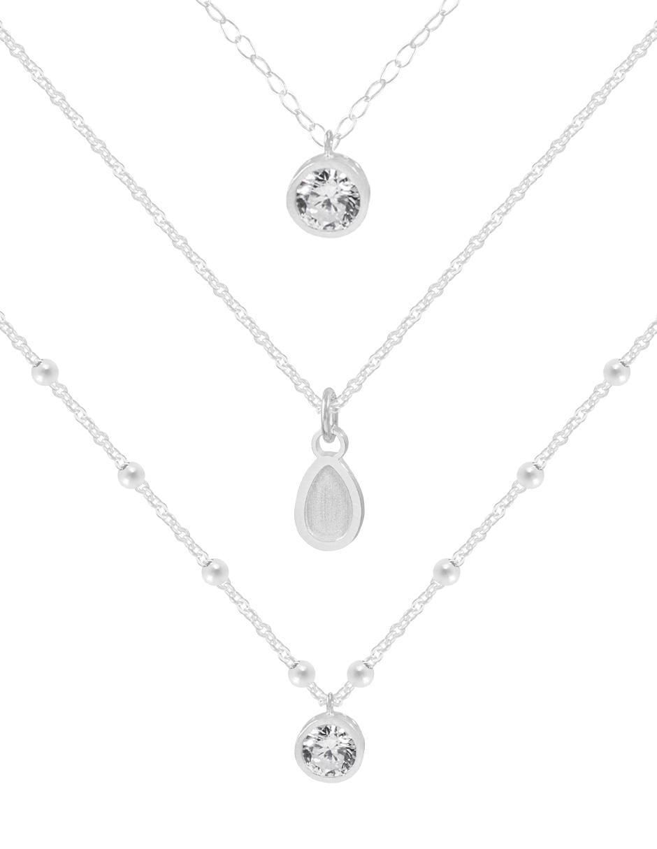 Collar de plata P 925 3
