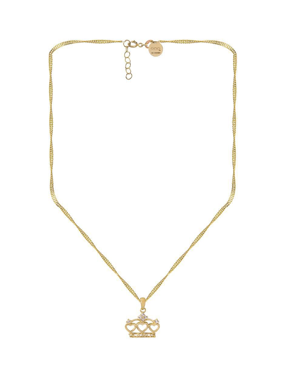 Collar de oro 10 K 3