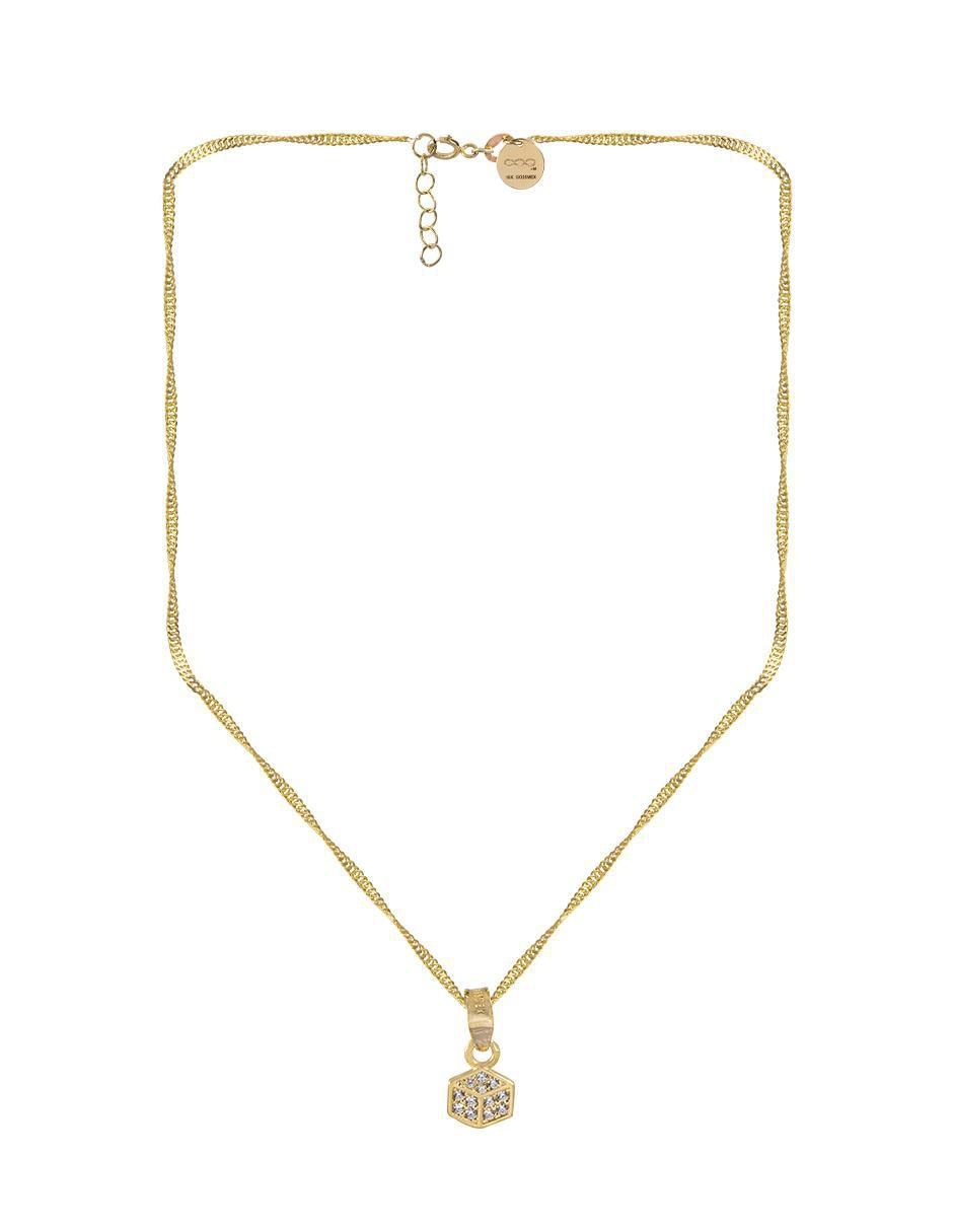 Collar de oro 10 K 3