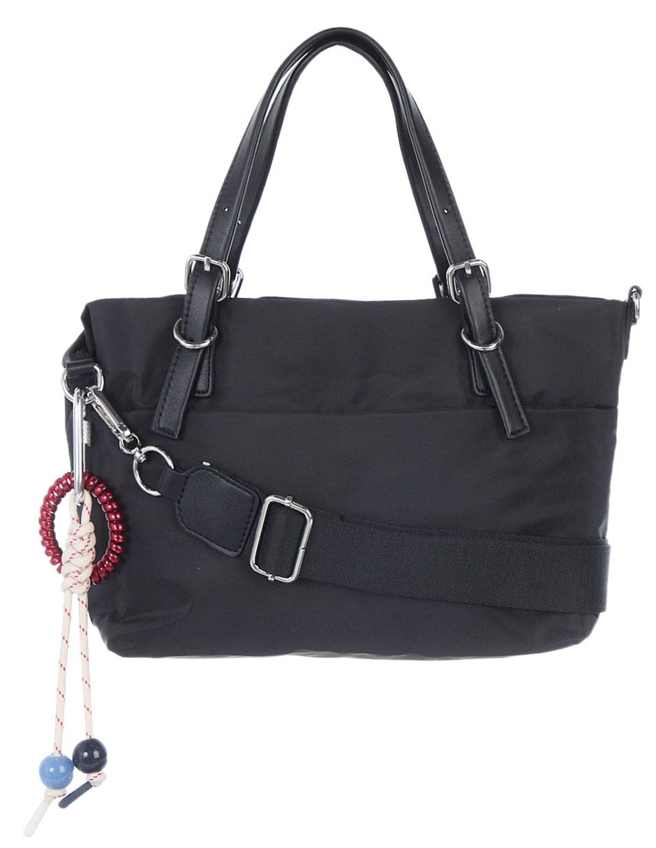 Bolso Tote Parfois Bolsos 2020 Bolso Hombro Efecto Rafia Natural