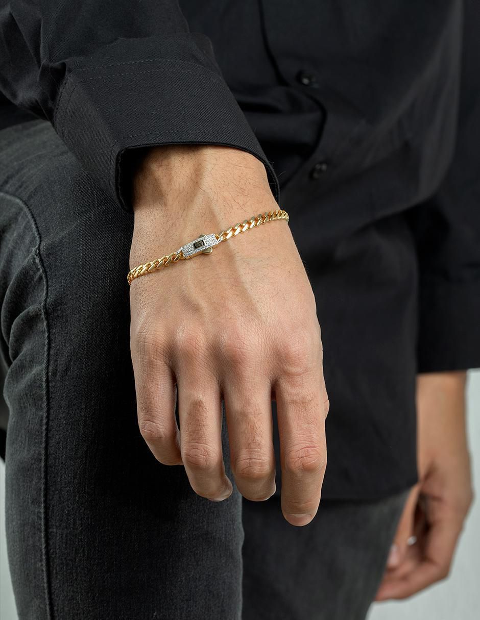 Pulsera de oro 10 k 2