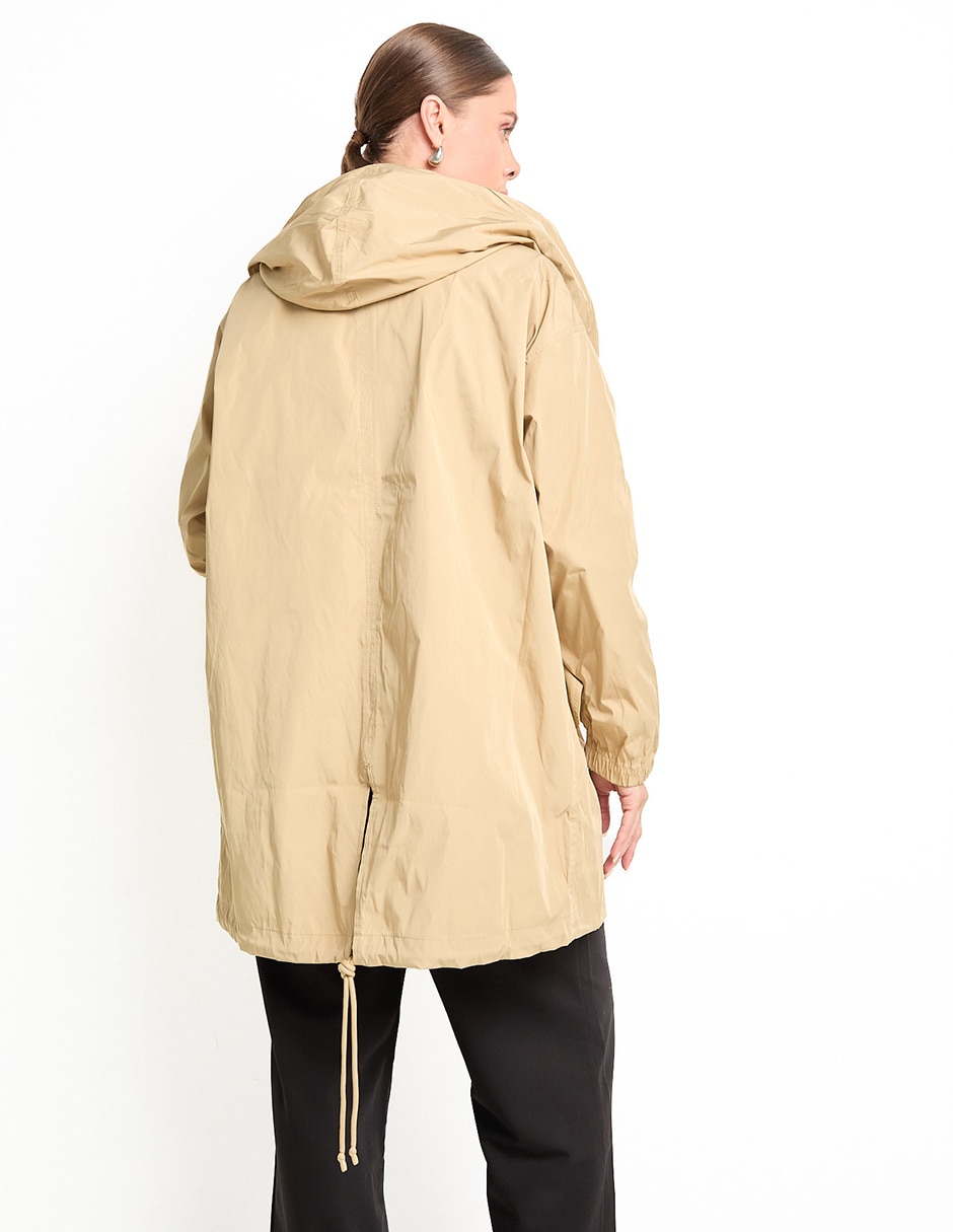 Gabardina con bolsillos para mujer 2