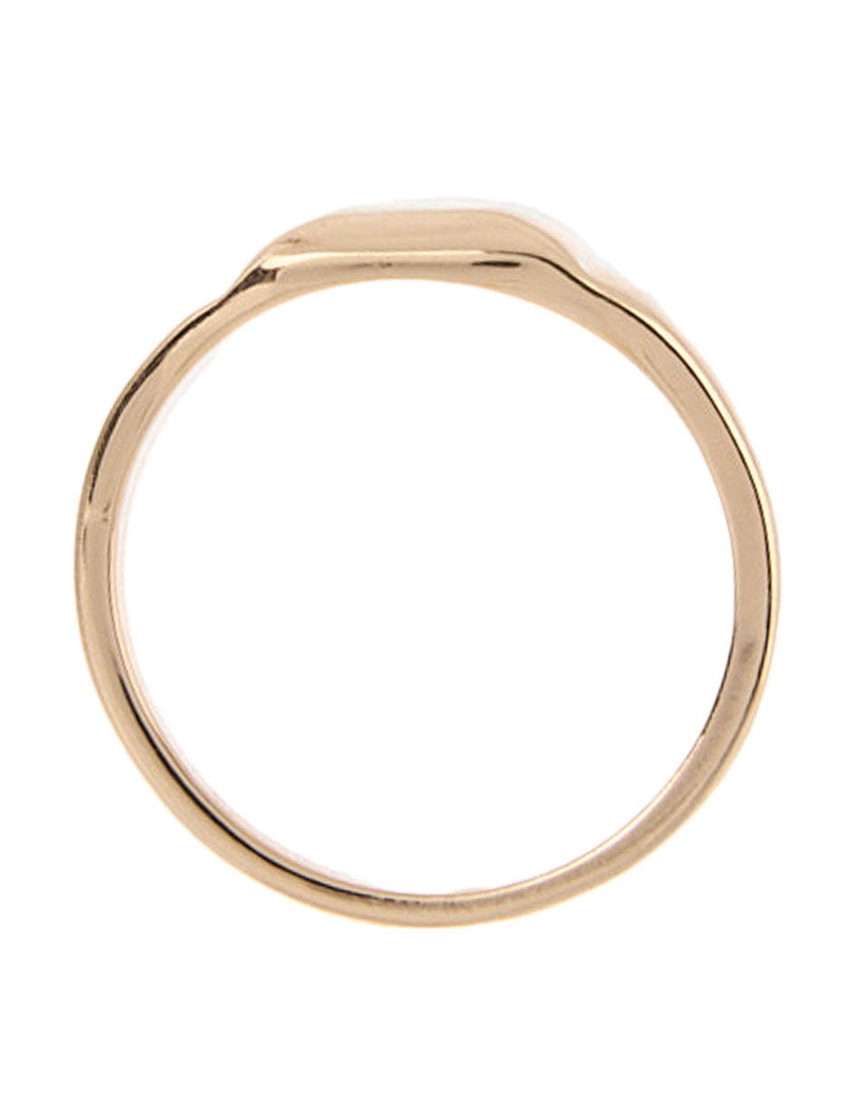 Anillo rectangular brillante 3