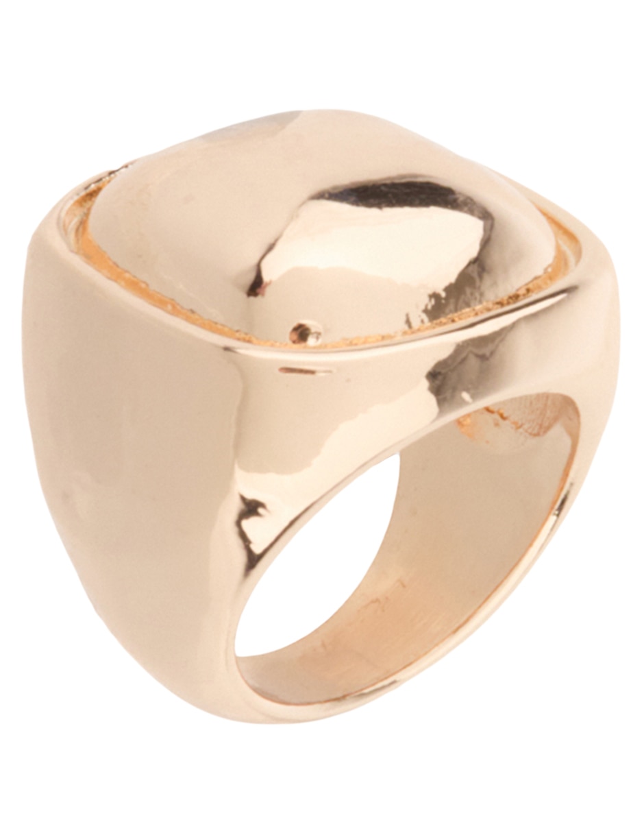 Anillo cuadrado brillante 3