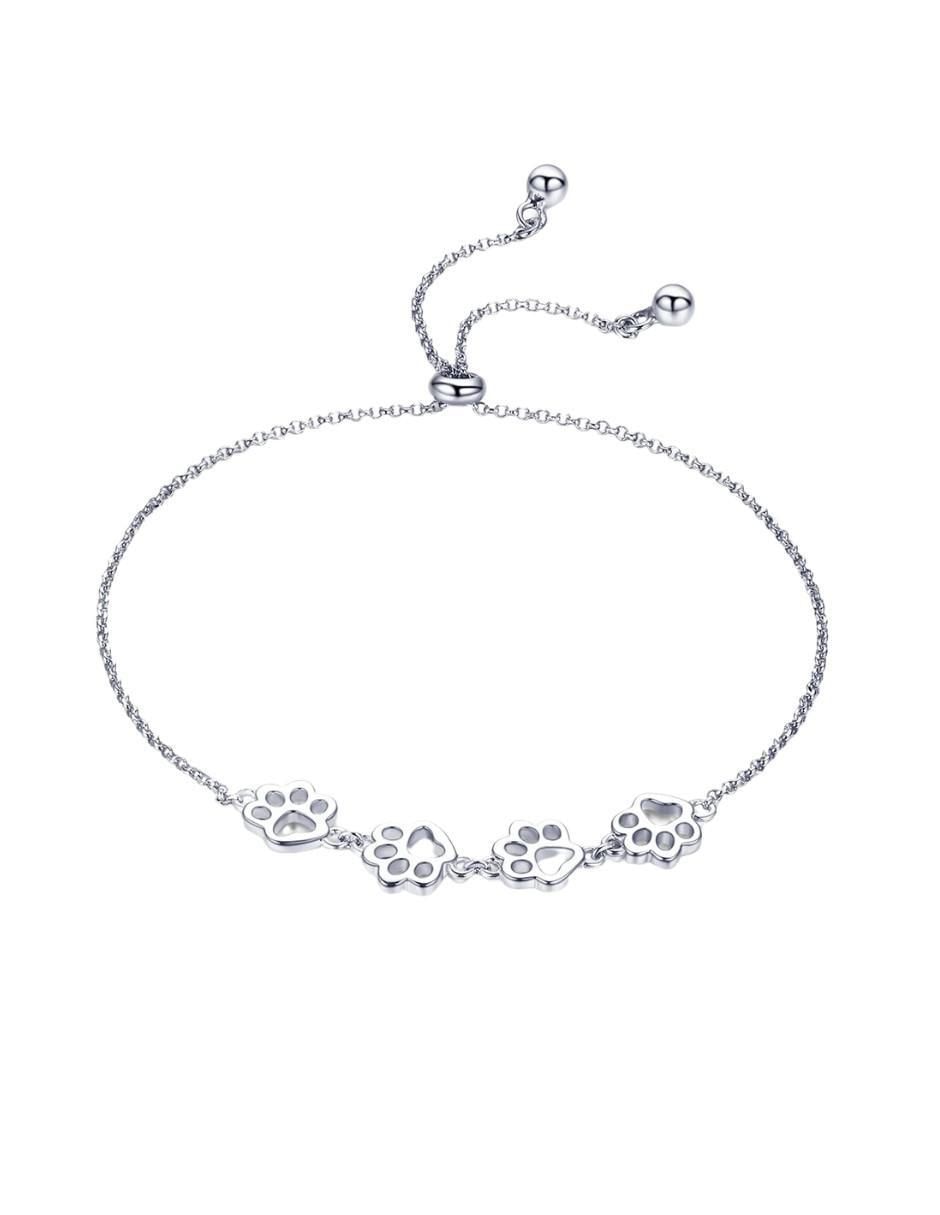 Pulsera de plata P 925 Pets con acabado pulido Pulsera de plata P 925 Pets con acabado pulido