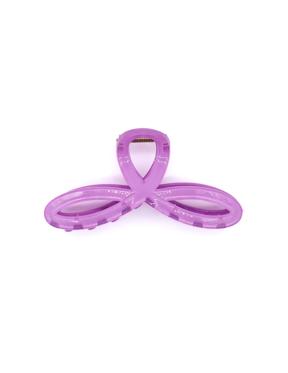 Pinza para el cabello de plástico