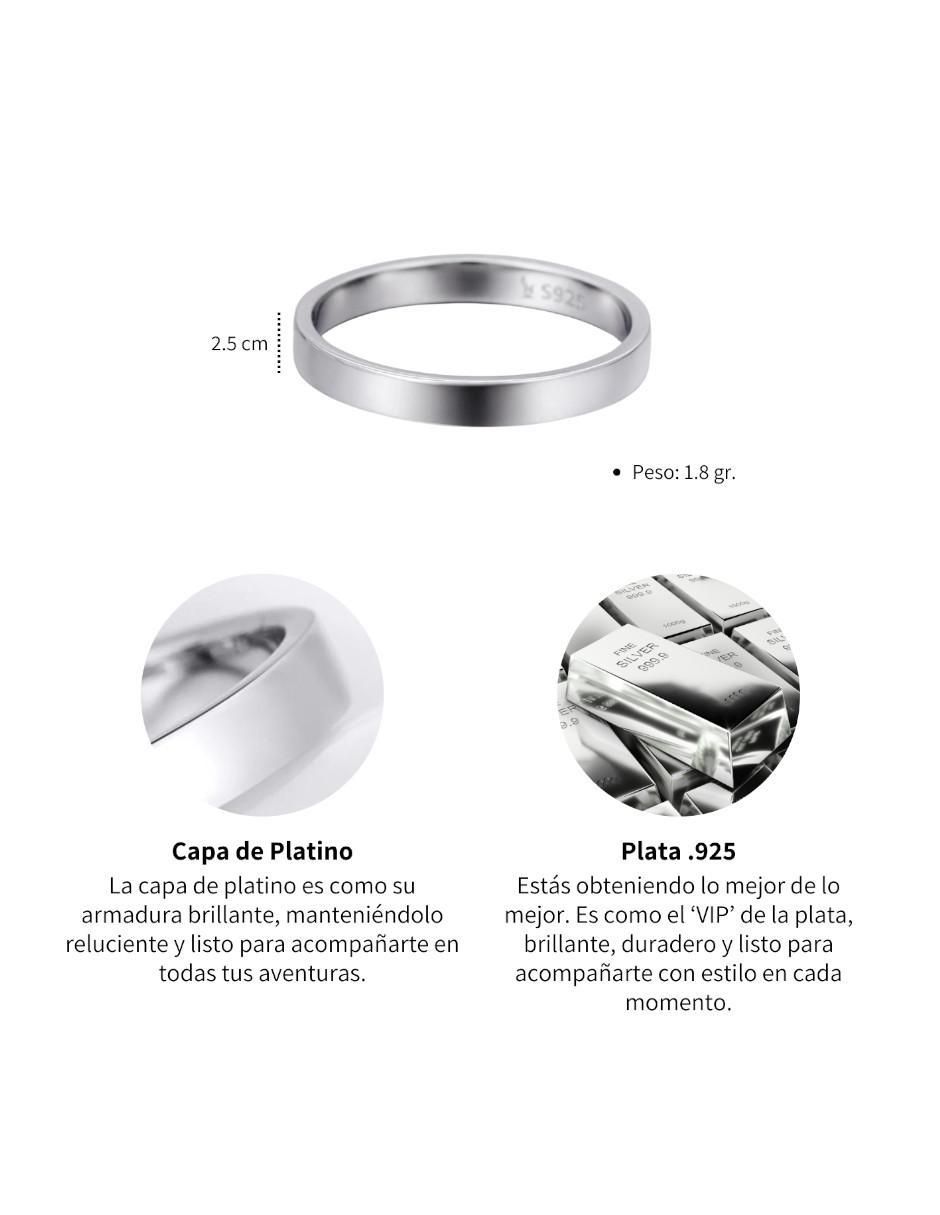Anillo Beauty P 925 de plata brillante 4