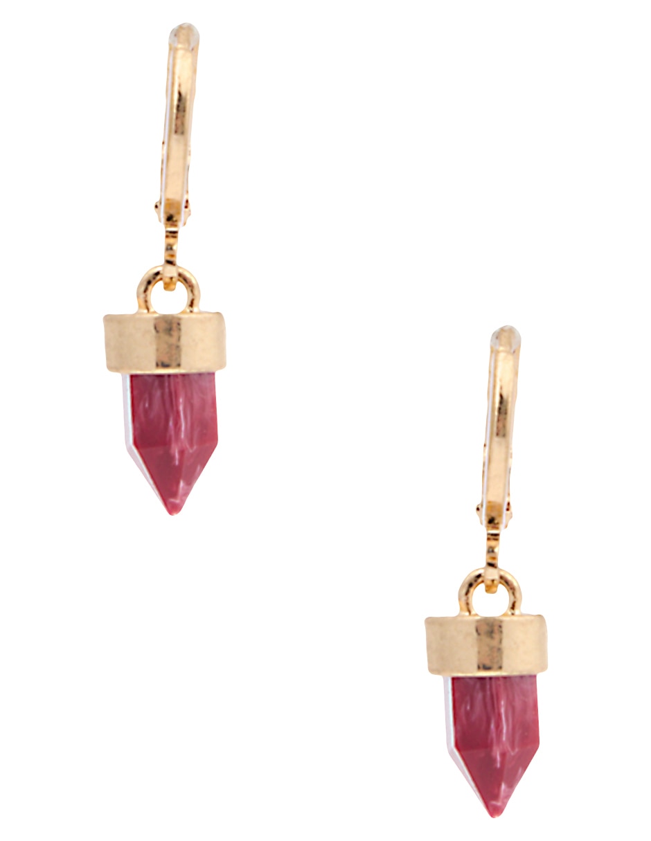 Aretes con acabado brillante
