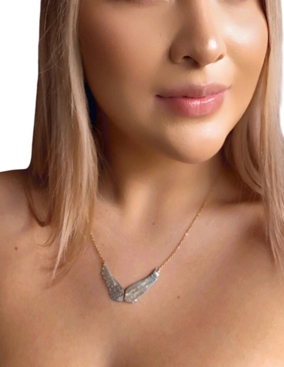 Collar ángel de alas 2