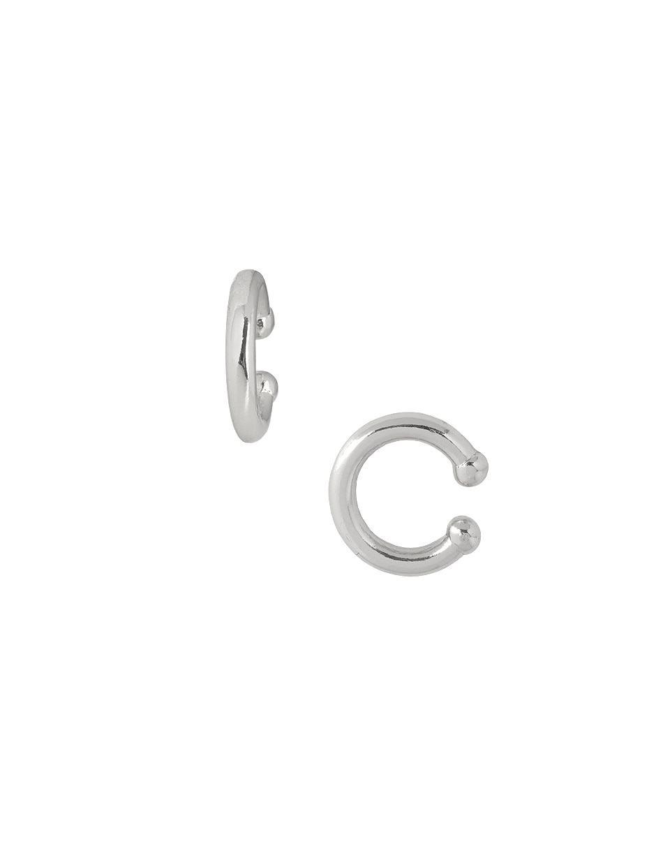 Aretes circulares con acabado lustre