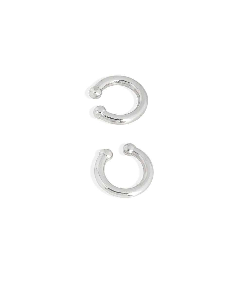 Aretes circulares con acabado lustre 2