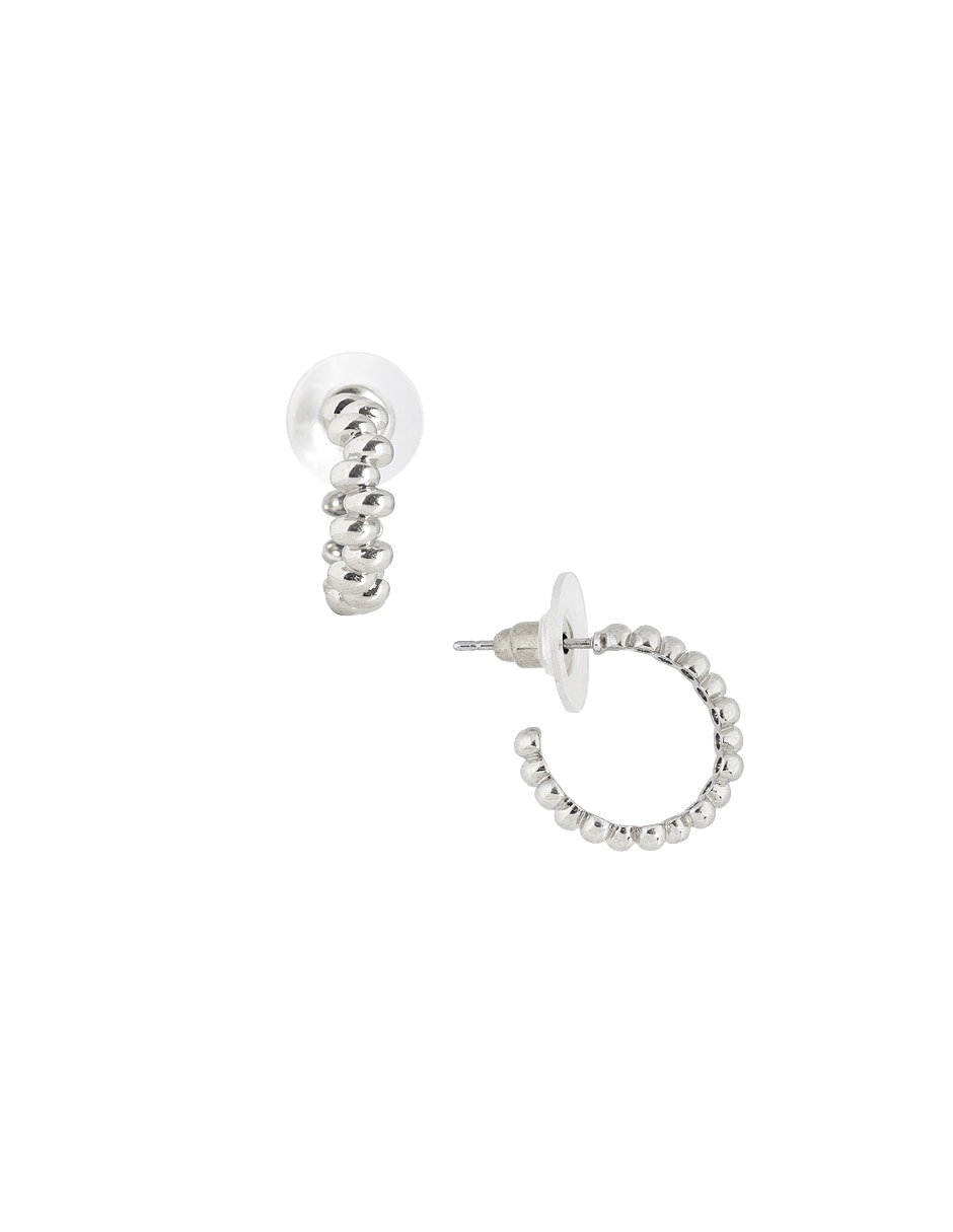 Aretes circulares con acabado lustre