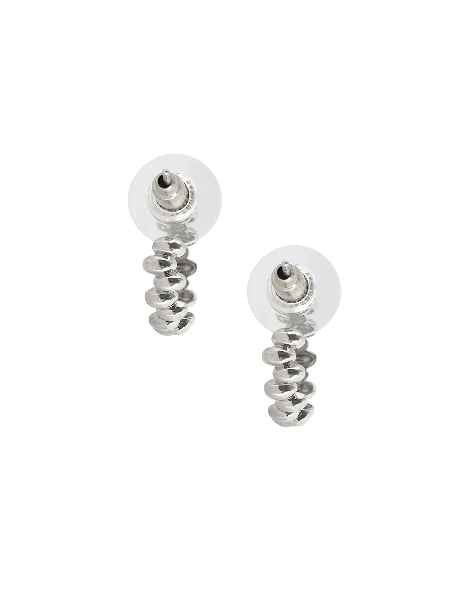 Aretes circulares con acabado lustre 4