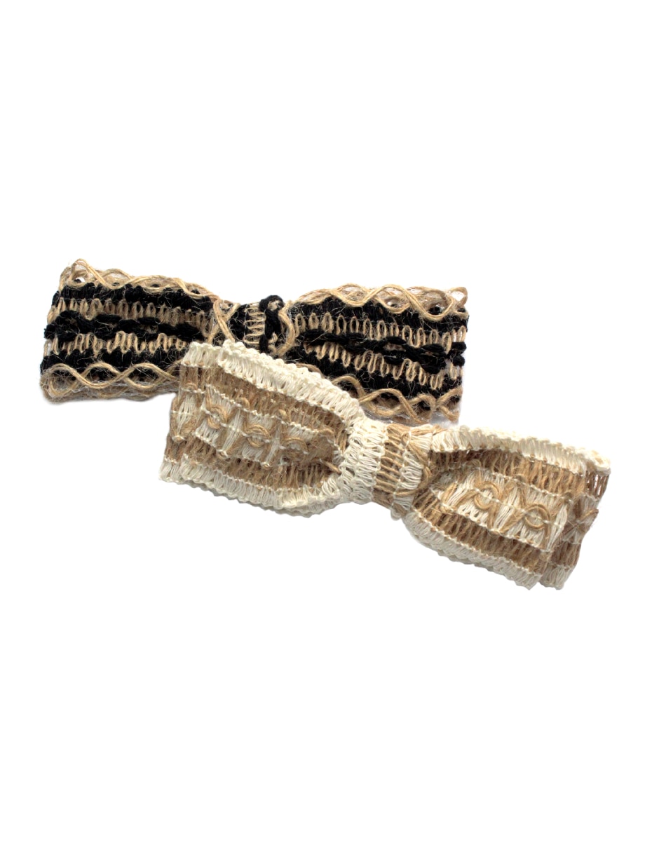 Set de 2 moños para cabello 2
