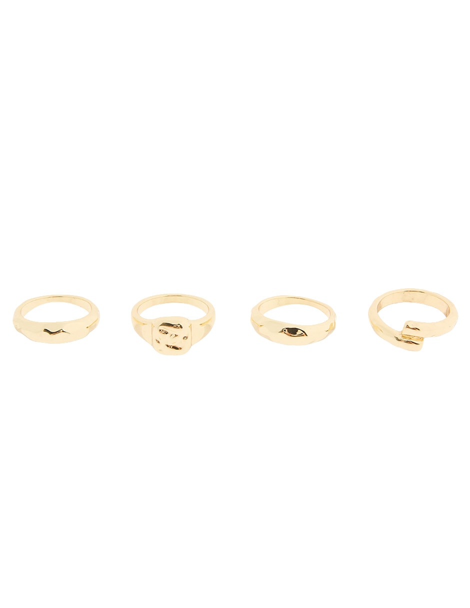 Set anillo pulido