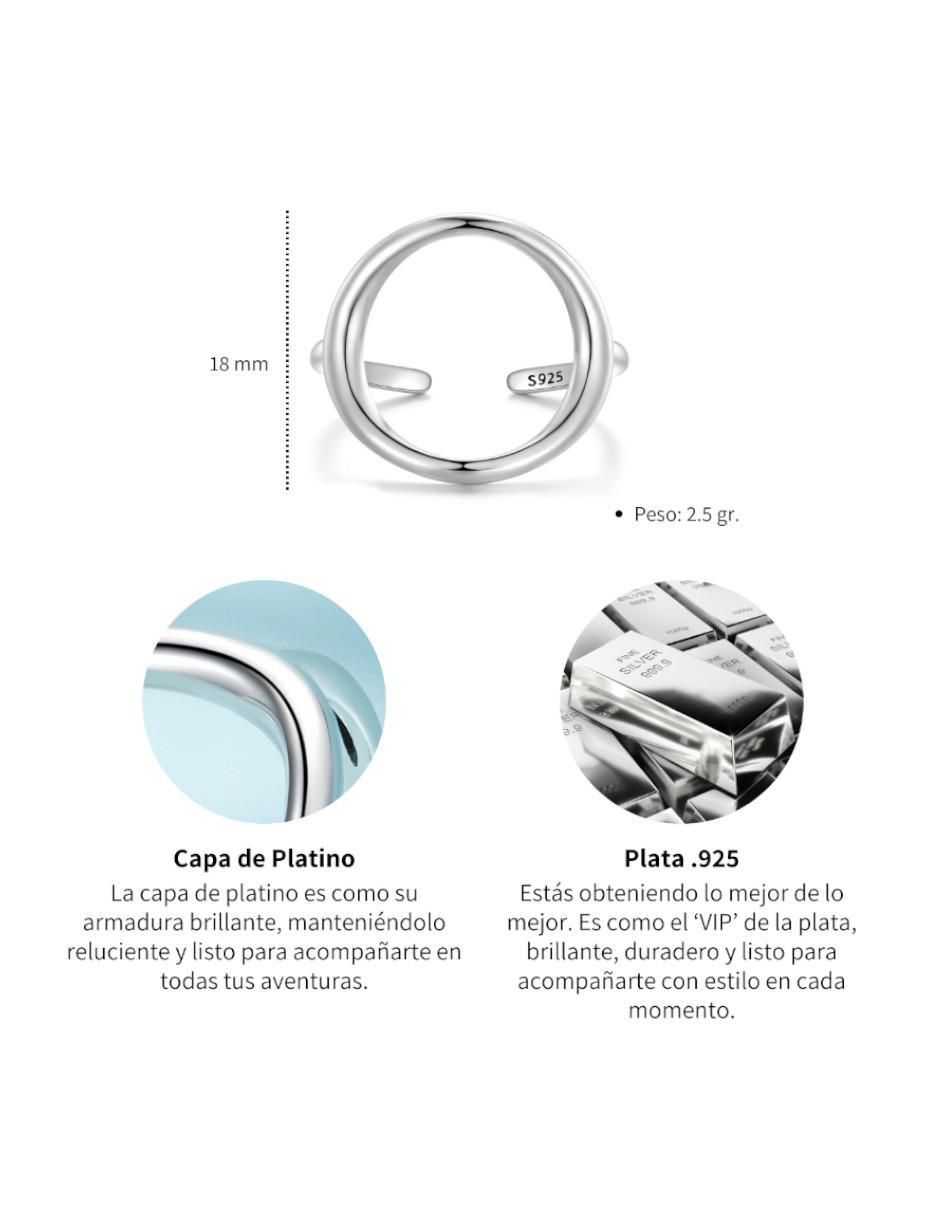 Anillo Beauty P 925 de plata brillante 4