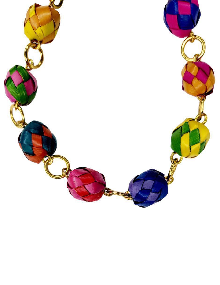 Pulsera Palma con acabado esmaltado 3