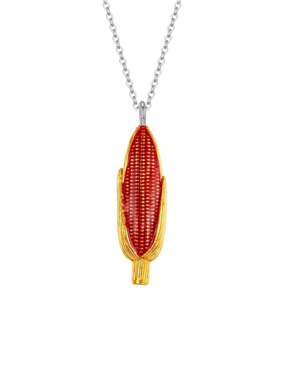 Collar de mazorca Raíces de plata P 925