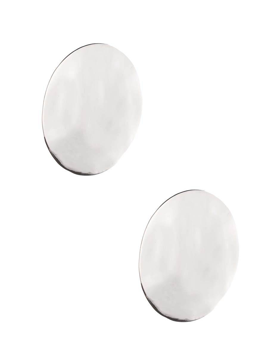 Aretes redondos con acabado brillante 2
