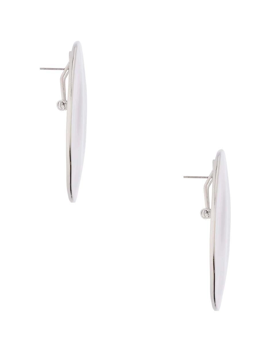 Aretes redondos con acabado brillante 3