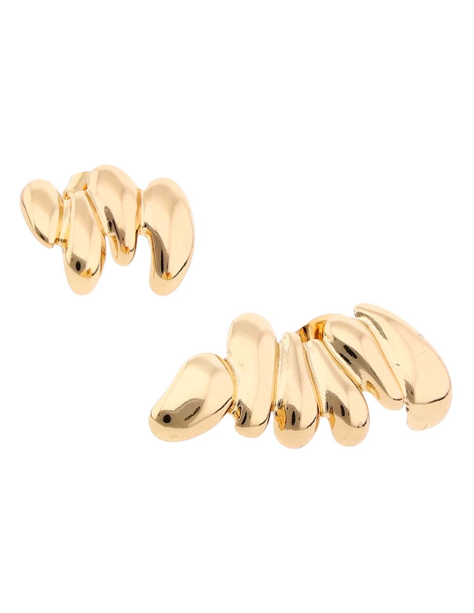 Aretes largos con acabado pulido 2