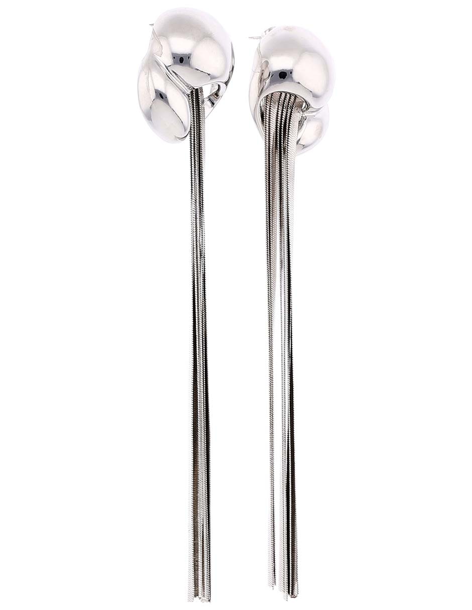 Aretes largos con acabado pulido 2