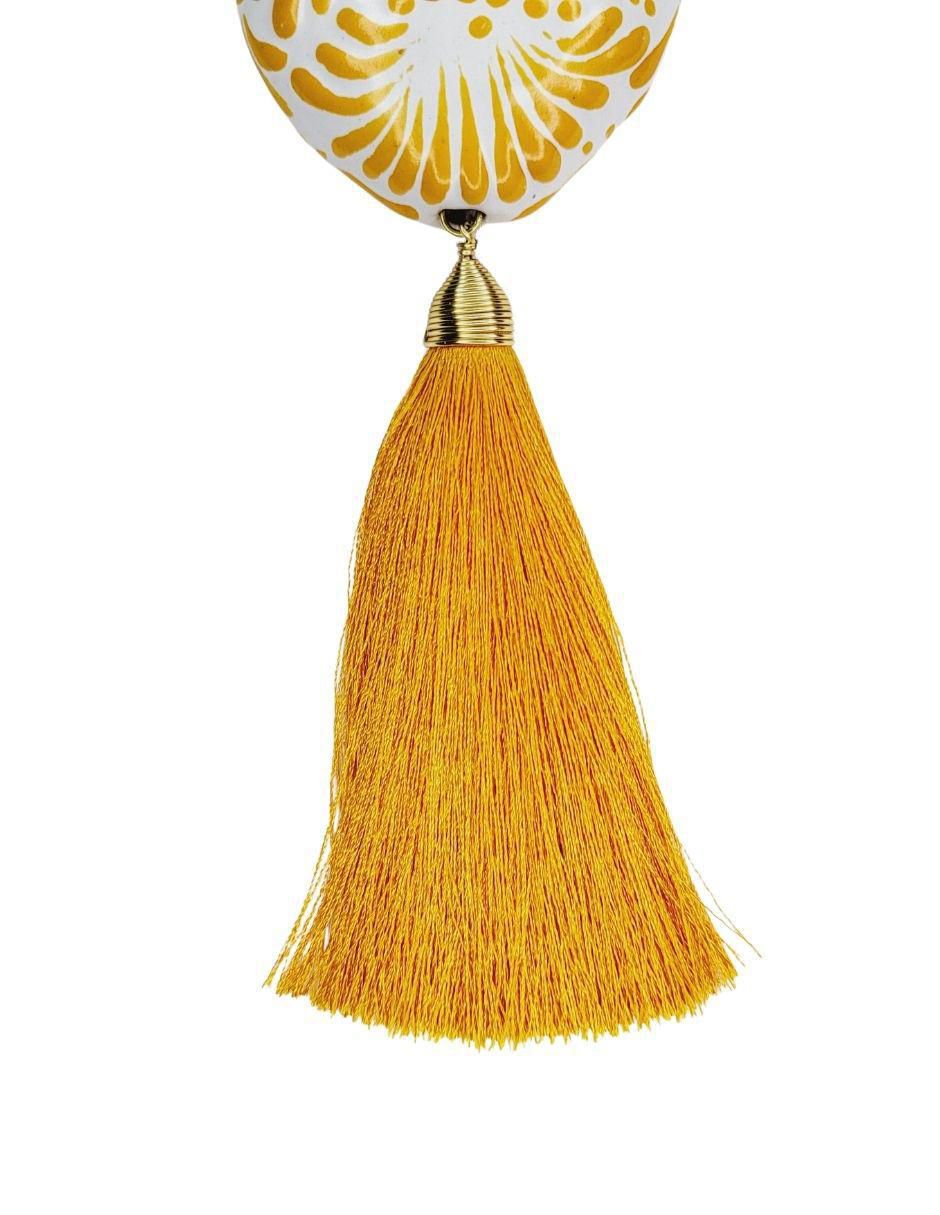 Collar no aplica "de (si aplica)" corazón maria rayuela talavera "de" estaño 24 k