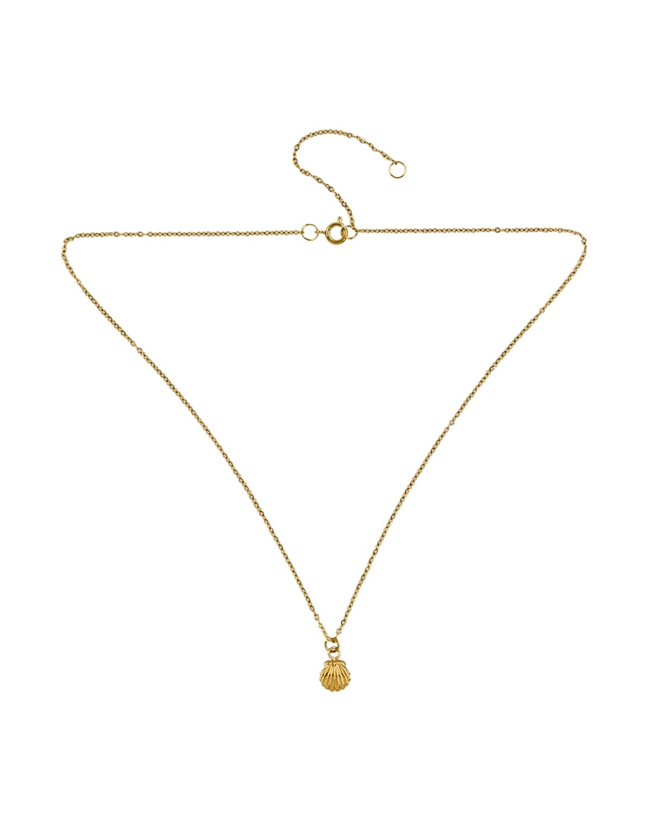 Collar con dije de concha 2