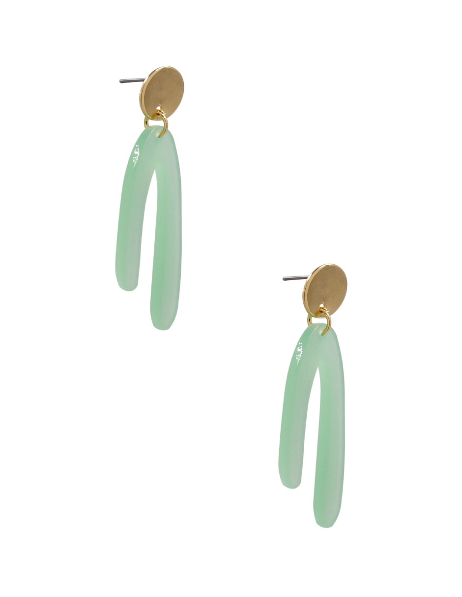 Aretes con acabado mate 2