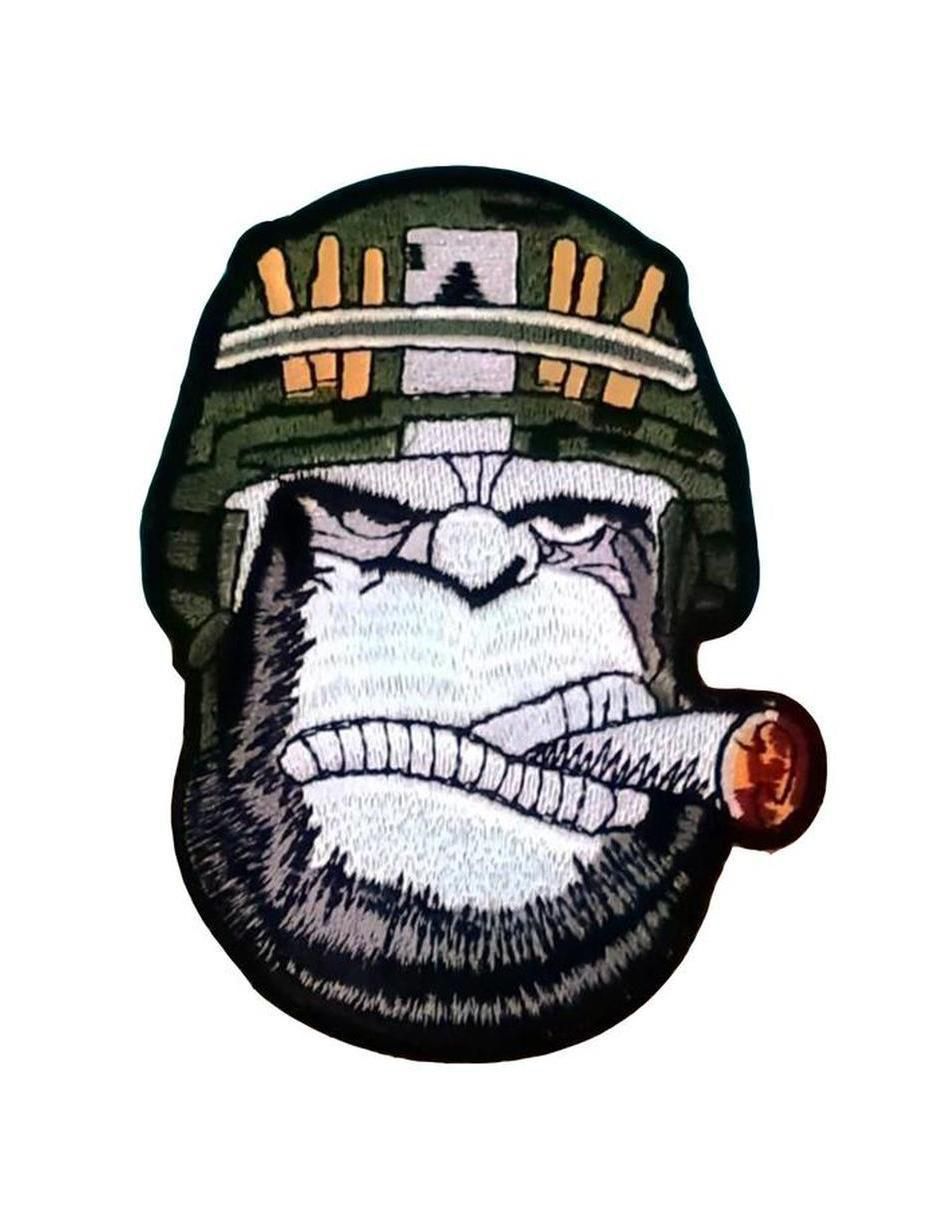 Parche decorativo para ropa Monkey02 aplicación bordado Parche decorativo para ropa Monkey02 aplicación bordado
