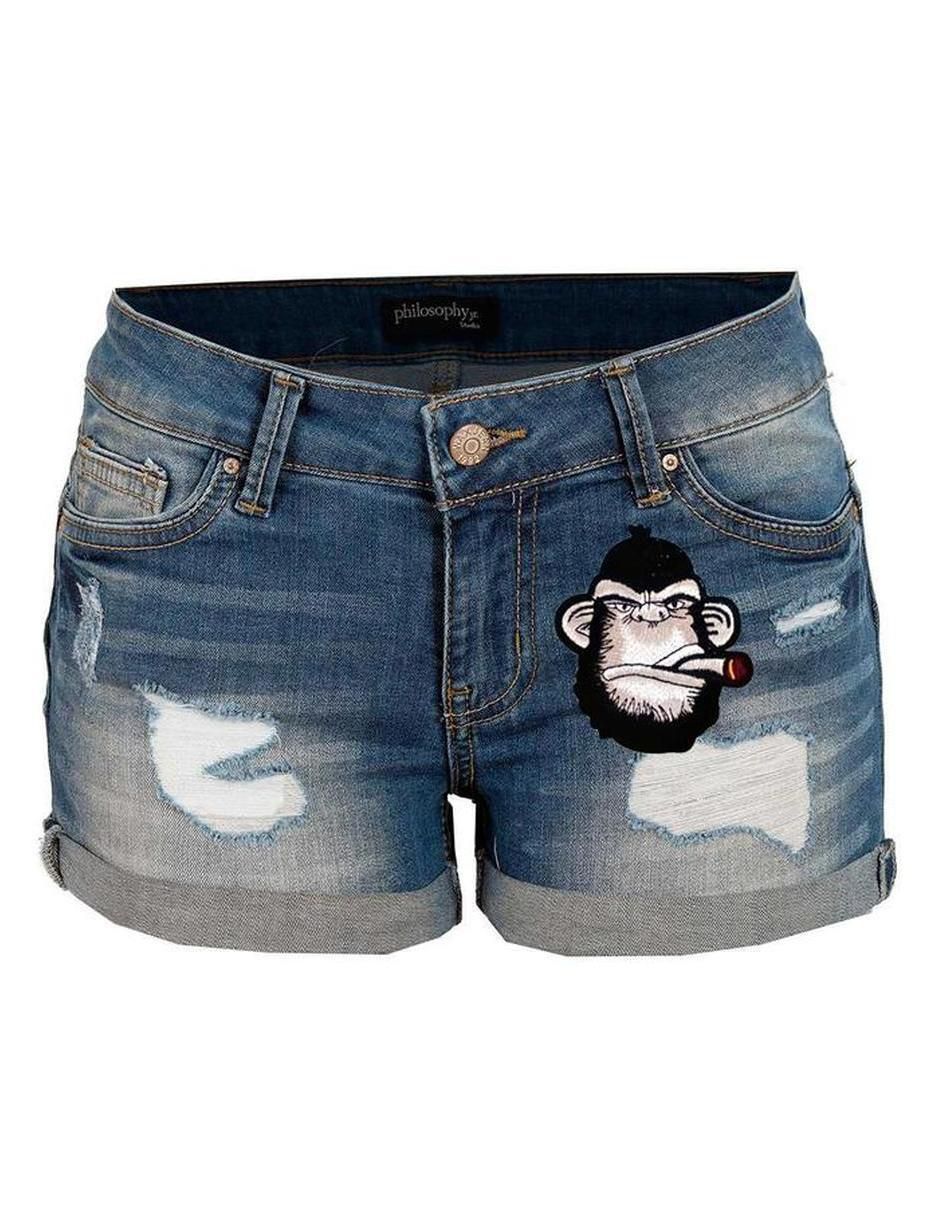 Parche decorativo para ropa Monkey01 aplicación bordado 3