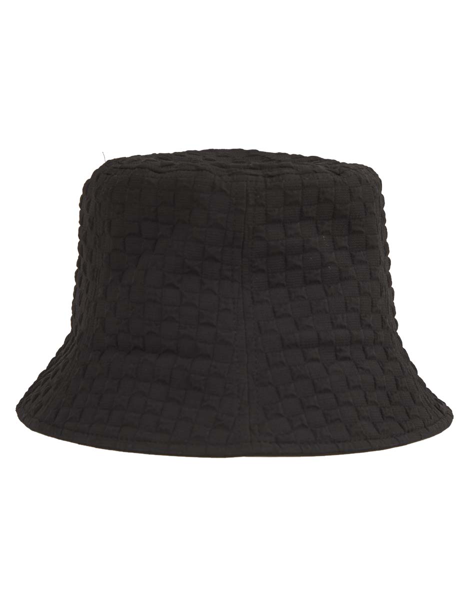 Sombrero bucket estampado a cuadros 3
