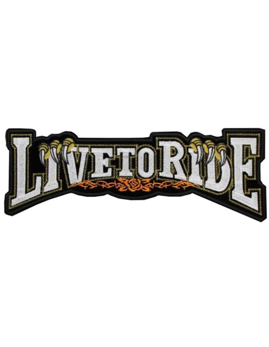 Parche decorativo para ropa Motorcyle aplicación bordado