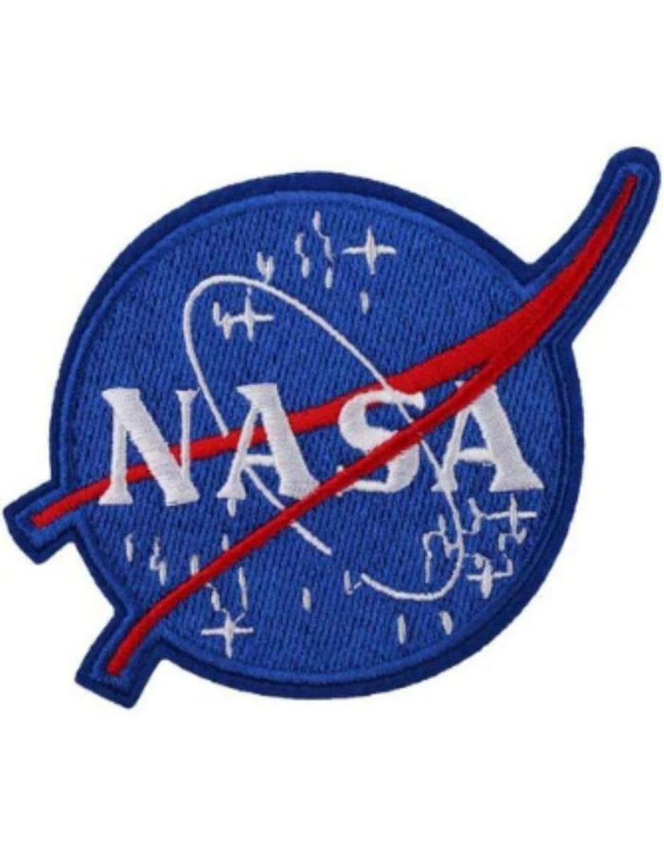 Parche decorativo para ropa Nasa01 aplicación bordado